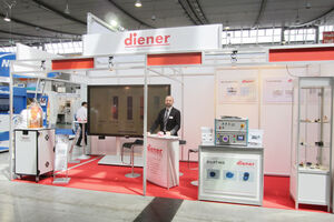 Diener electronic trade fair stand